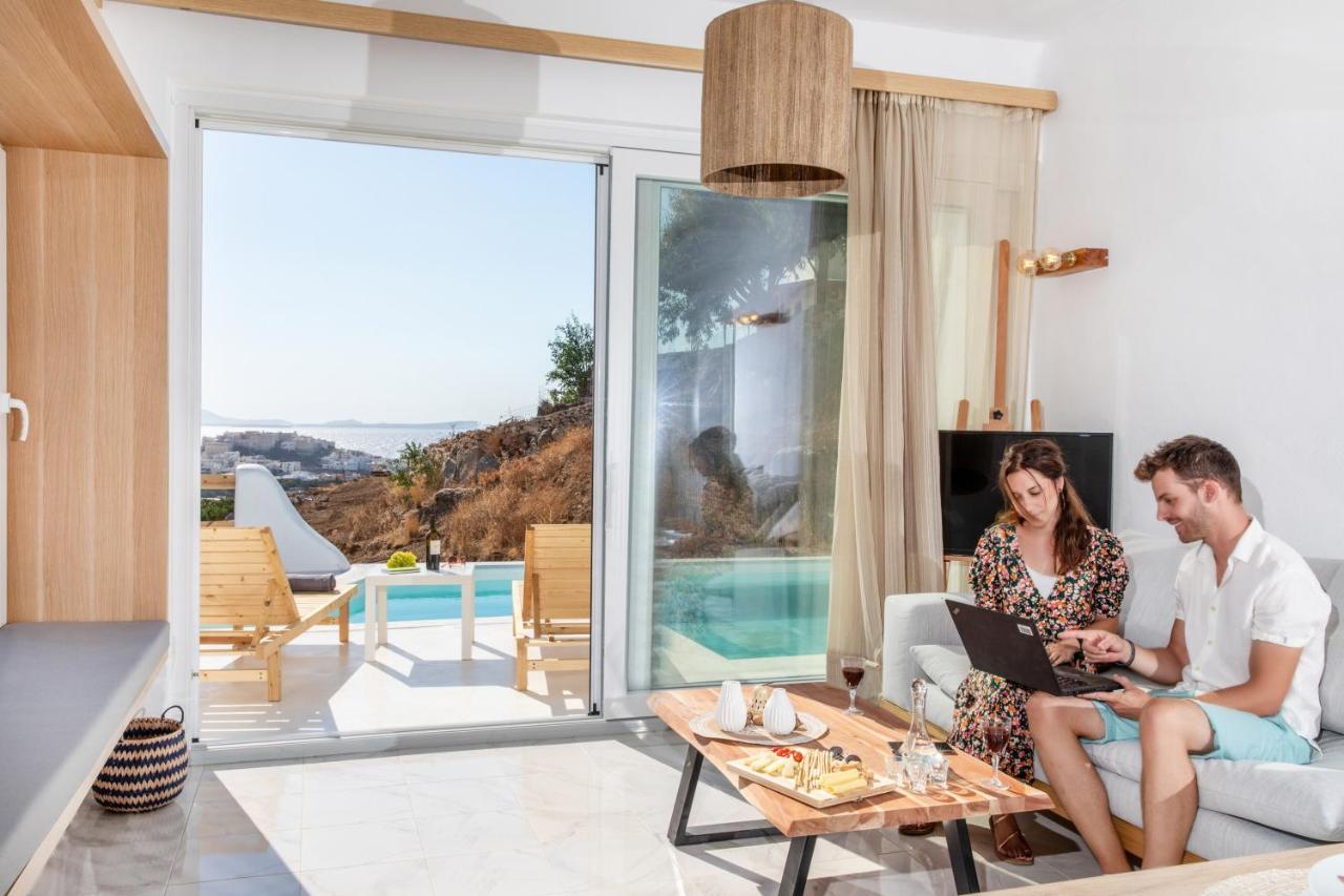 Nesoi Villas Naxos Naxos City المظهر الخارجي الصورة